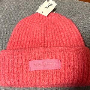 Steve Madden Vibrant Pink Hat